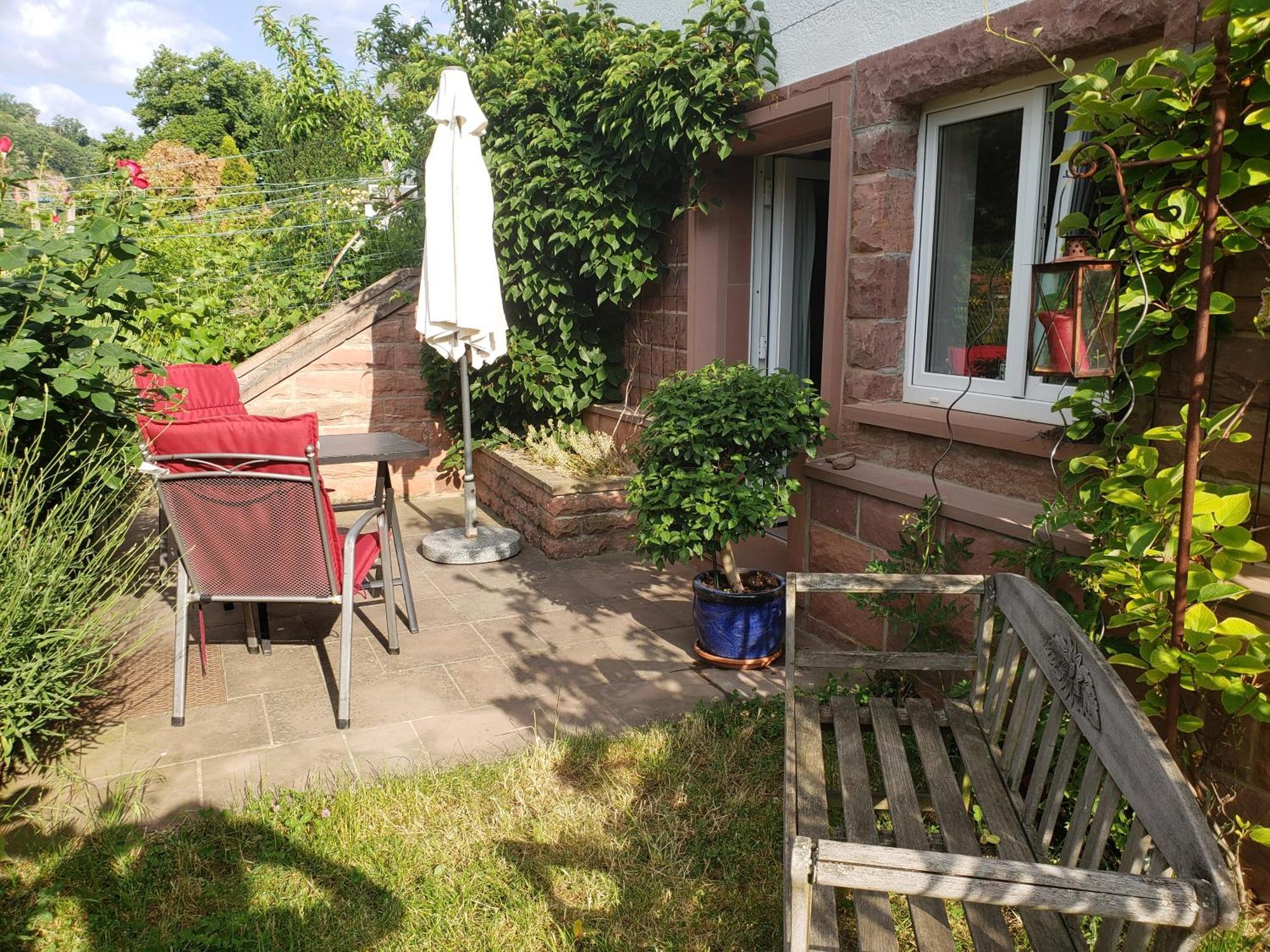 Panorama-Blick Miltenberg, 3 Pers., Zentr., Am Main, Terrasse, Bootverleih, P Luaran gambar